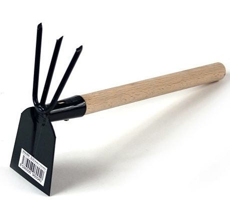 Motyčka rovná se třemi hroty